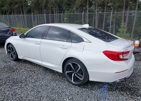 2018 Honda Accord Sport из США, поврежденный, VIN 1HGCV1F35JA223492